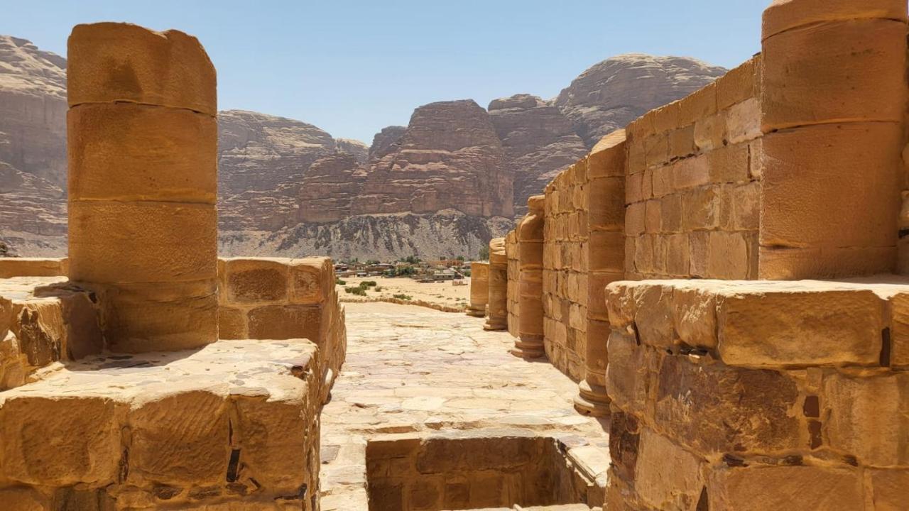 Wadi Rum Nabatean Camp Esterno foto