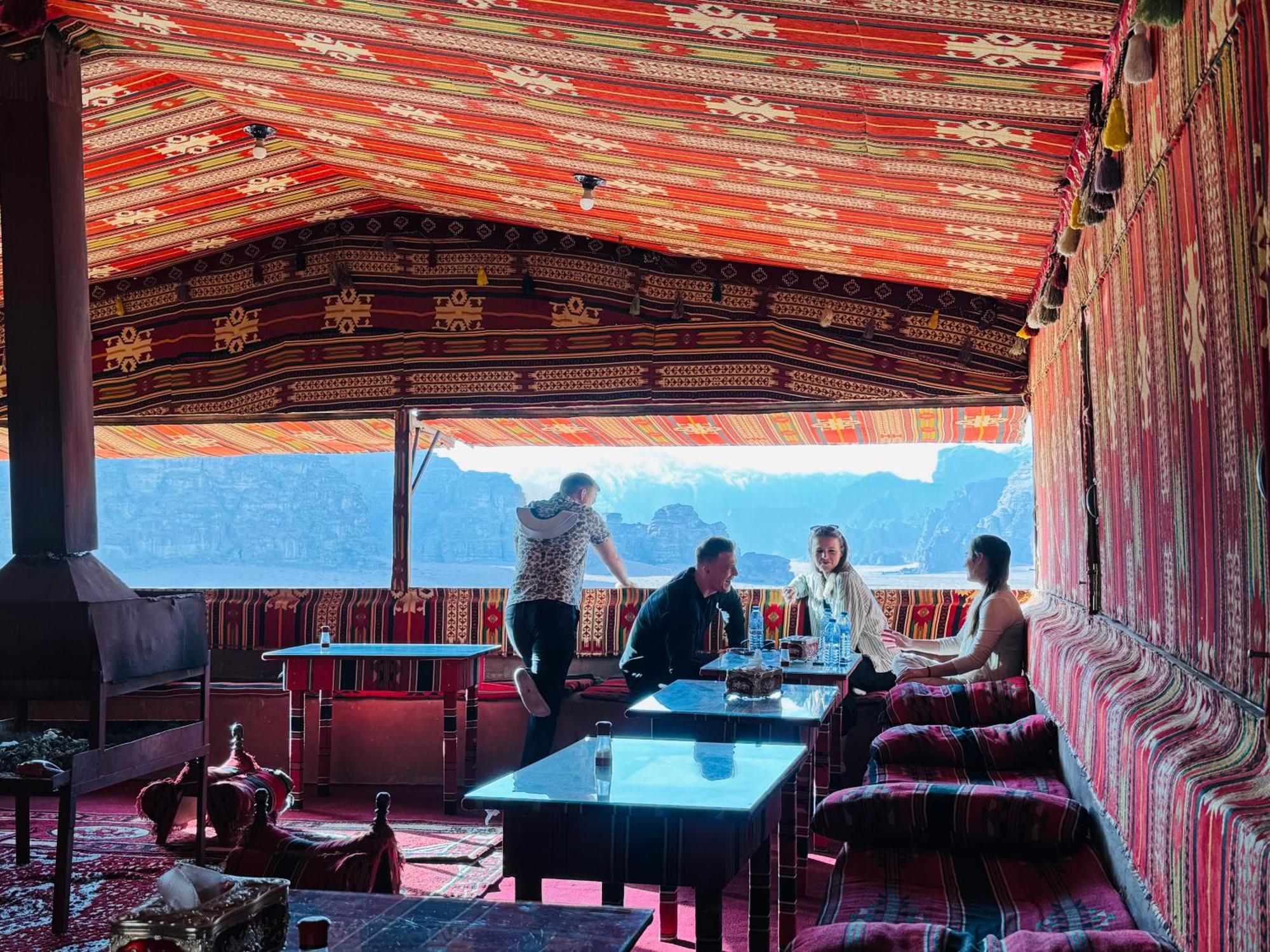 Wadi Rum Nabatean Camp Esterno foto