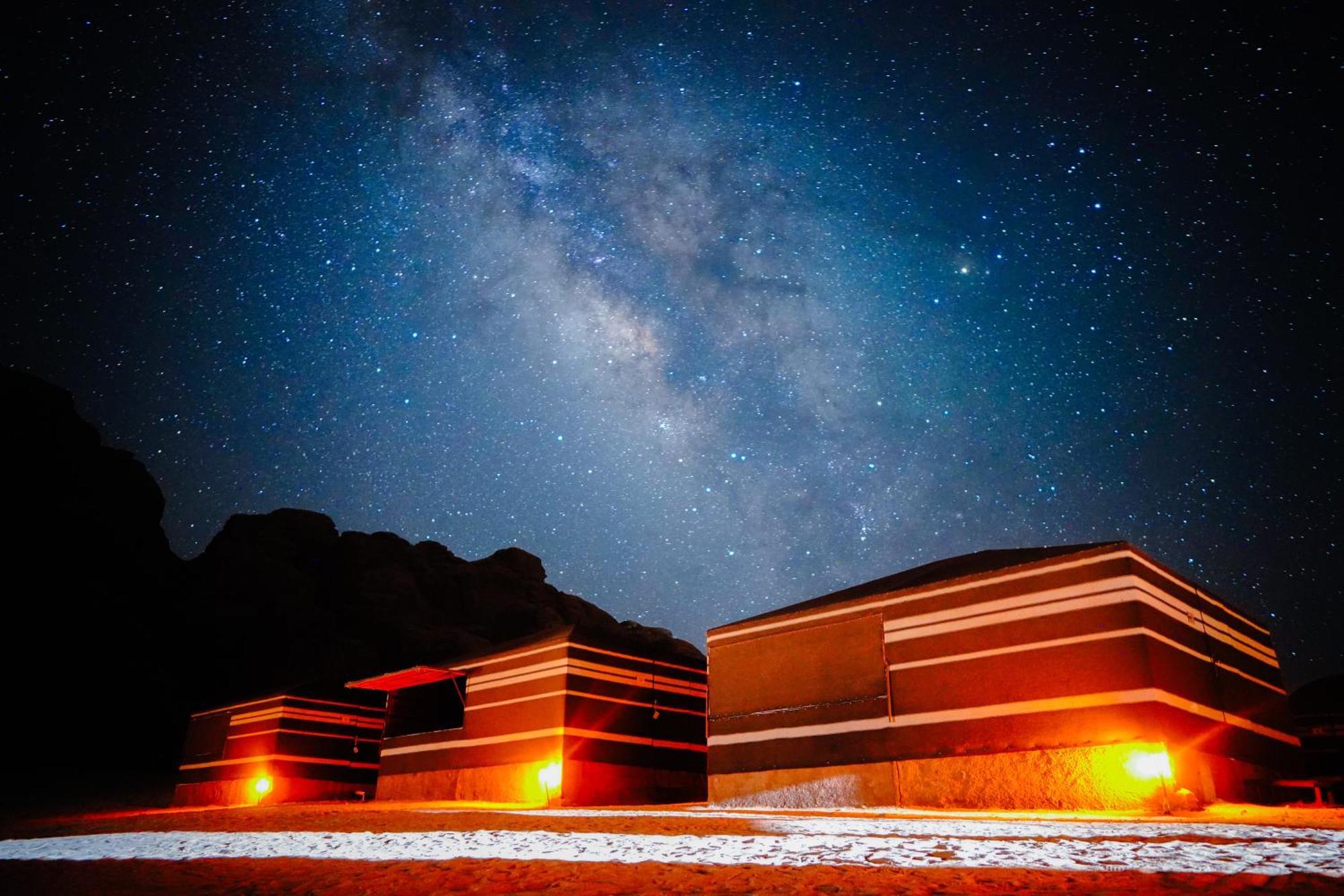 Wadi Rum Nabatean Camp Esterno foto